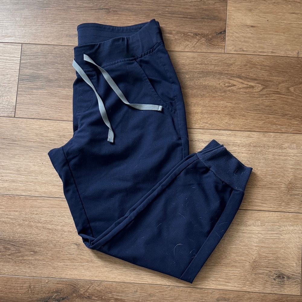 FIGS Zamora Jogger Pants - Navy Blue